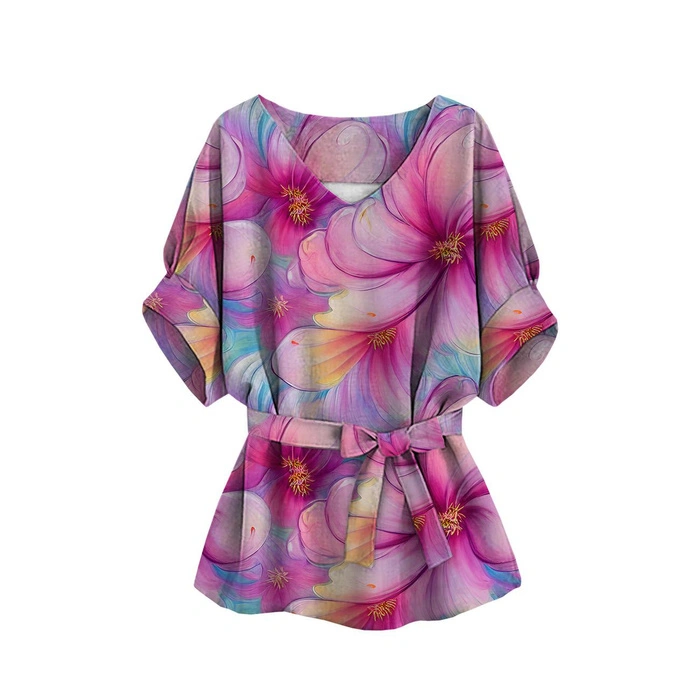 FLOWERS WZ.29 - single jersey