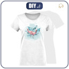 WOMEN’S T-SHIRT- FLAMINGOS pat. 2  - single jersey XXL