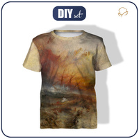 KINDER T-SHIRT- DAS SKLAVENSCHIFF (William Turner) - Nähset (140/146)