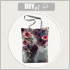 SHOPPERKA - VINTAGE FLOWERS wz. 5 - tkanina bawełniana - zestaw do uszycia