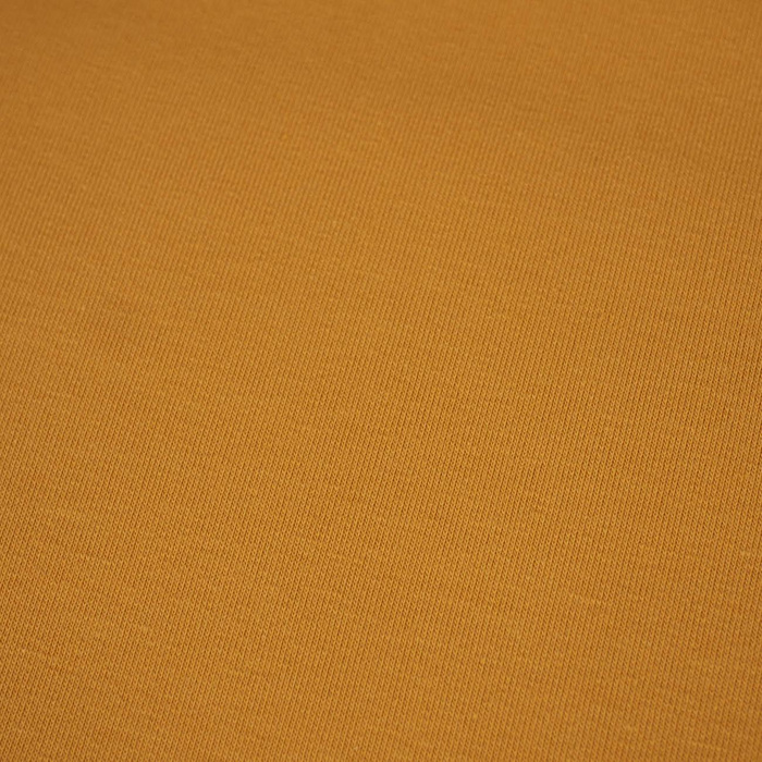 D-09 MUSTARD - looped knitwear with elastan 