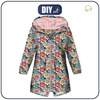 KINDERPARKA (ARIEL) - FLOWERS 3D WZ. 11 - Nähset (146/152)