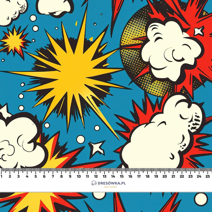 RETRO COMICS wz.4 - lycra 300g