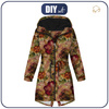 WOMEN'S PARKA (ANNA) - AUTUMN FLOWERS WZ. 23 - softshell