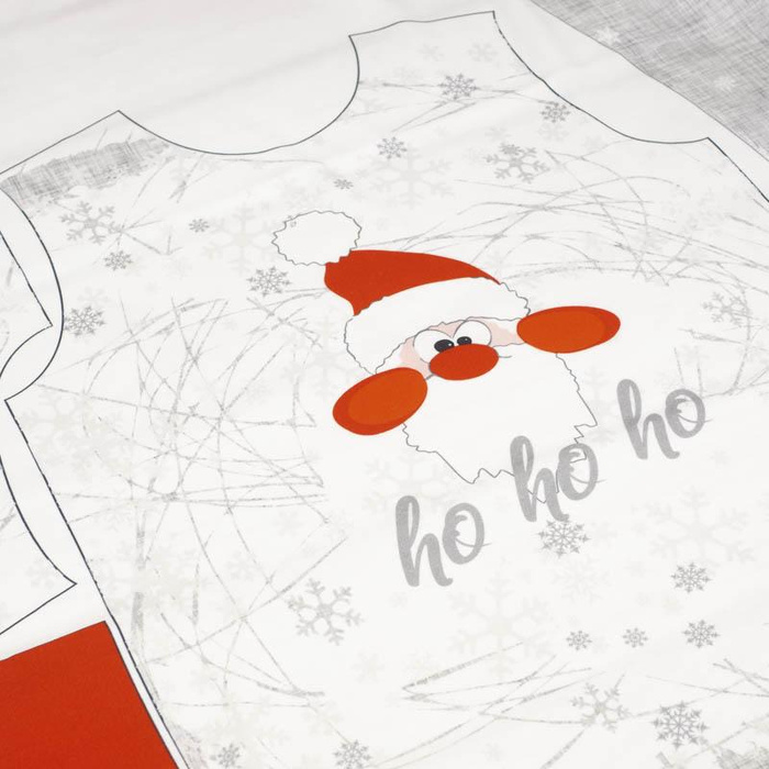 KINDERPYJAMAS "MIKI" - HO HO HO - Elastische Baumwoll Maschenware (86/92)