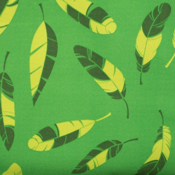 FEATHERS / green - softshell