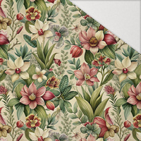 Flowers wz. 66 - Hydrophobic brushed knit