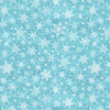 SNOWFLAKES PAT. 2 / ACID WASH SEA BLUE - Cotton woven fabric