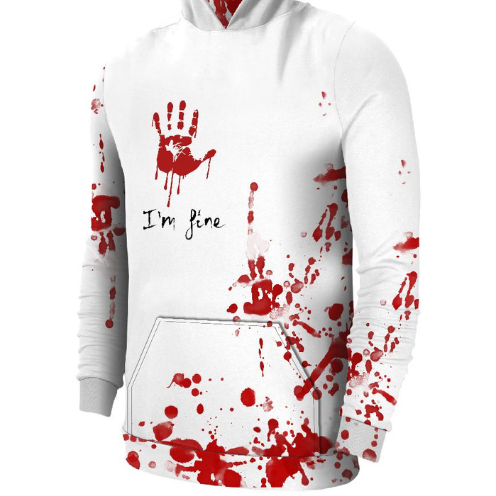 HERREN HOODIE (COLORADO) - I'M FINE - Nähset XXXL