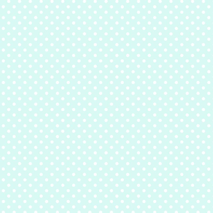 DOTS WHITE / light mint - Panama 220g