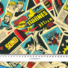 RETRO COMICS M.8 - Lycra 300g