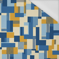 RETRO GEOMETRIC WZ. 3 - schnelltrocknende Webware
