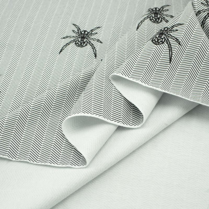 SPINNEN / NACHT RUF / weiß - Single Jersey TE210 Sommersweat