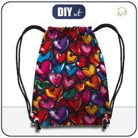 TURNBEUTEL - HOLOGRAPHIC RAINBOW ms. 2 - klein