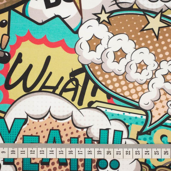 COMIC BOOK (colorful) - Nylon fabric PUMI