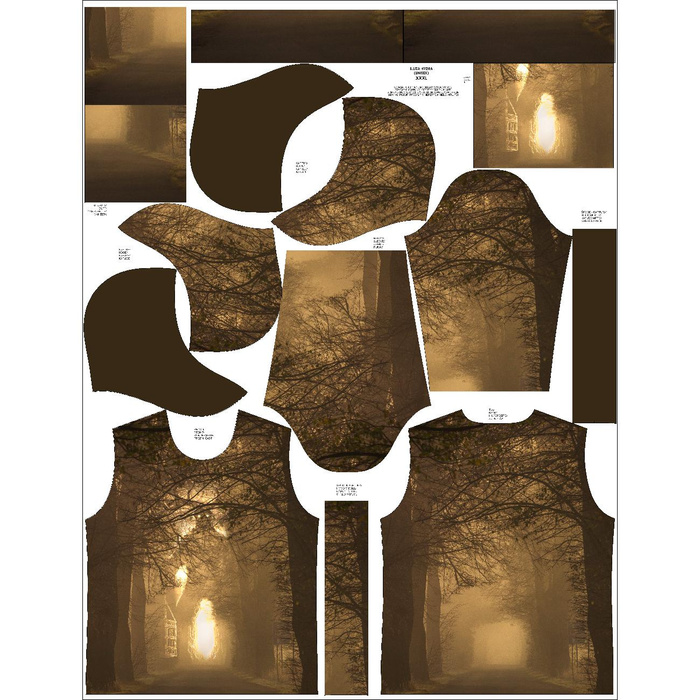 UNISEX HOODIE (HYDRA) - DROŻNIK BIEST - Nähset S