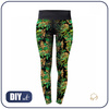 SPORTS LEGGINGS - FLORAL  pat. 6