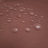 Waterproof woven fabric - CHOCOLATE