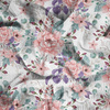 WILD ROSE FLOWERS PAT. 1 (BLOOMING MEADOW) - Cotton muslin