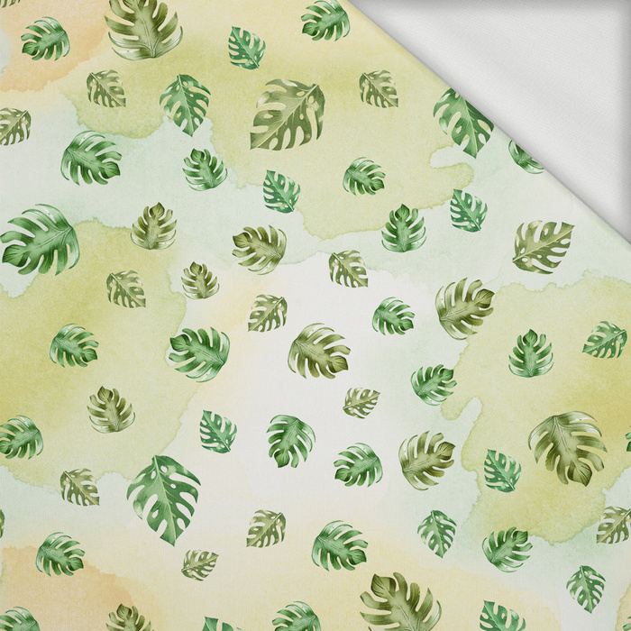 MINI MONSTERA / WATERCOLOR WONDERS - dresówka pętelkowa