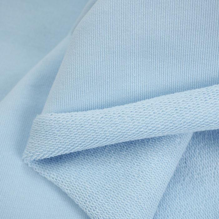 Gruba dzianina pętelkowa 290g - BABY BLUE (D-63)