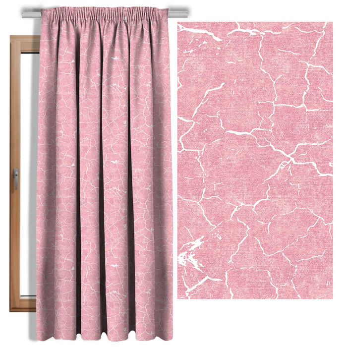 VERBRANNTE ERDE (weiß) / ACID WASH (rosenquarz) - Baumwoll Webware