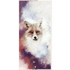 PODUSZKA 45X45 - LIS / sepia - tkanina wodoodporna - panel przód + tył