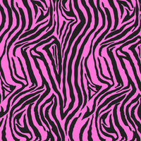 NEON ZEBRA PAT.1 - Viscose jersey