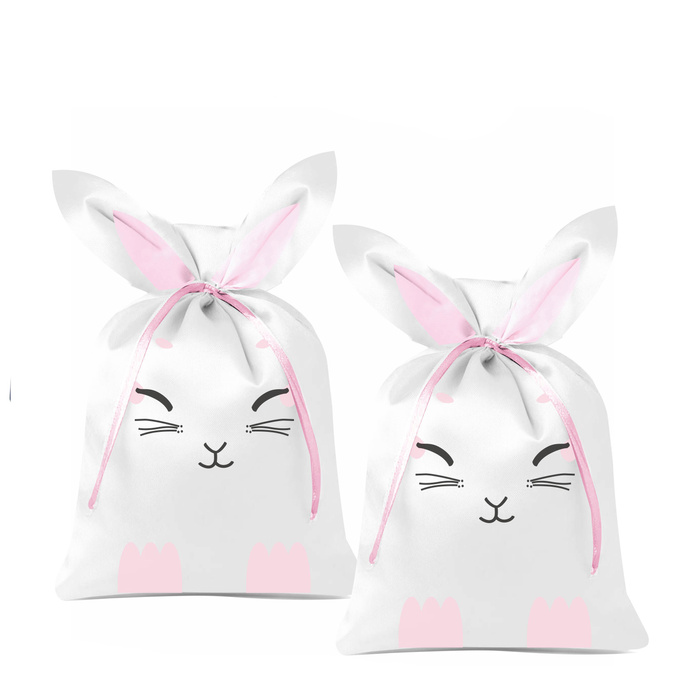 Gift pouches - BUNNY / white