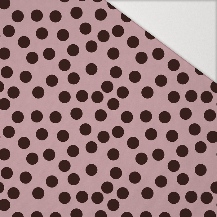 POLKA DOTS WZ. 9 - Hydrofobowa dzianina drapana 