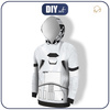 STORMTROOPER’S HOODIE (COLORADO) - DER BESTE VATER DER WELT / CAMOUFLAGE pat. 2 (dark blue) - sewing set XXXL