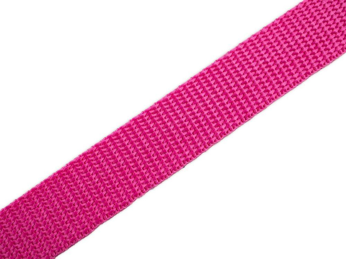 Webbing tape - fuchsia / Choice of sizes