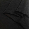 Baumwoll-Slubjersey mit Bio-Baumwolle 170g - SCHWARZ D-16