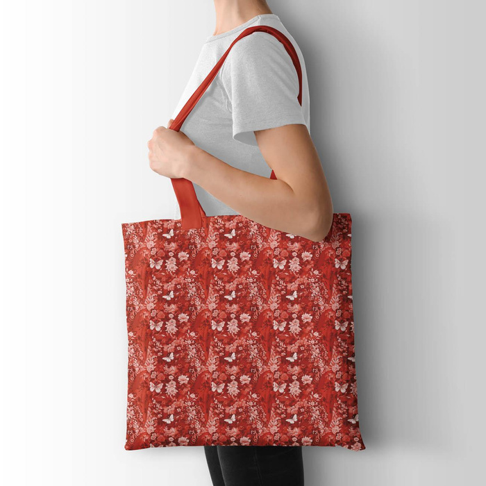 LUSCIOUS RED / FLOWERS - Softshell