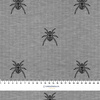 SPIDER / NIGHT CALL / grey - looped knit fabric