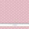 PUNKTE WEIß / blassrosa - Single Jersey TE210