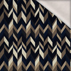 RETRO GEOMETRIC WZ. 18 - Wintersweat angeraut mit Elastan ITY