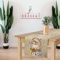 PANEL STOLNÍHO BĚHOUNU - HAPPY EASTER WZ.16 - Potahový velur