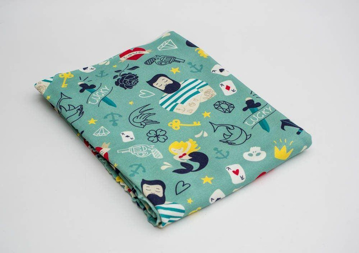 TATTOO / seladon -  Sommersweat