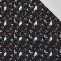 60cm WINTER BIRDS pat. 2 (WINTER IN PARK) - Cotton woven fabric