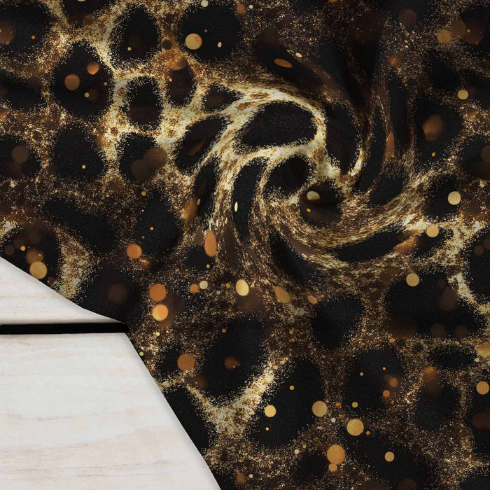 Black & Gold Glamour wz.6 - Crepe