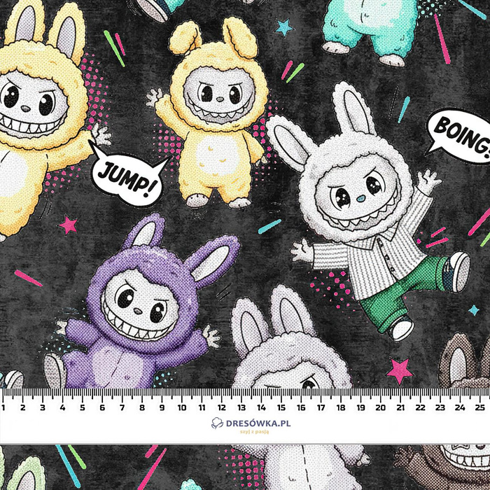 Creepy Cute WZ.5 - dzianina pętelkowa z elastanem ITY