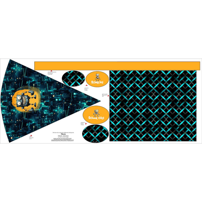 Schultüte - ROBOT MS.7 - Nähset