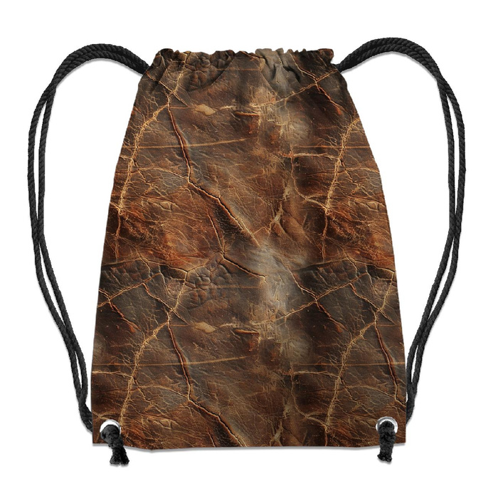 TURNBEUTEL - LEATHER PATTERN MS.6 - klein