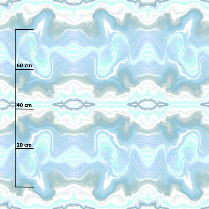 WATERCOLOR pat. 6 - Cotton woven fabric