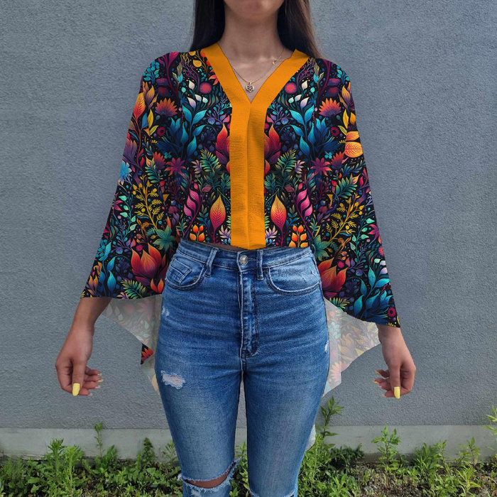 PAREO - COLORFUL LEAVES vz. 2 - Sada šití 