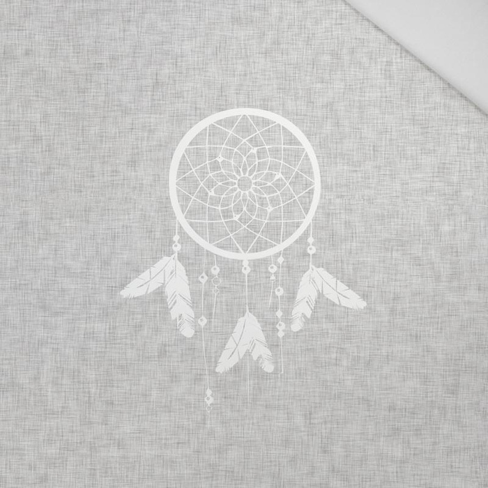 KISSENPANEL - TRAUMFÄNGER  / grau - HOME DECOR PREMIUM 