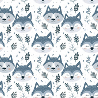 LET IS SNOW wz.12 - looped knit fabric