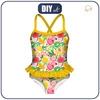 Girl's swimsuit -  Tutti Frutti wz.9 - sewing set 110-116