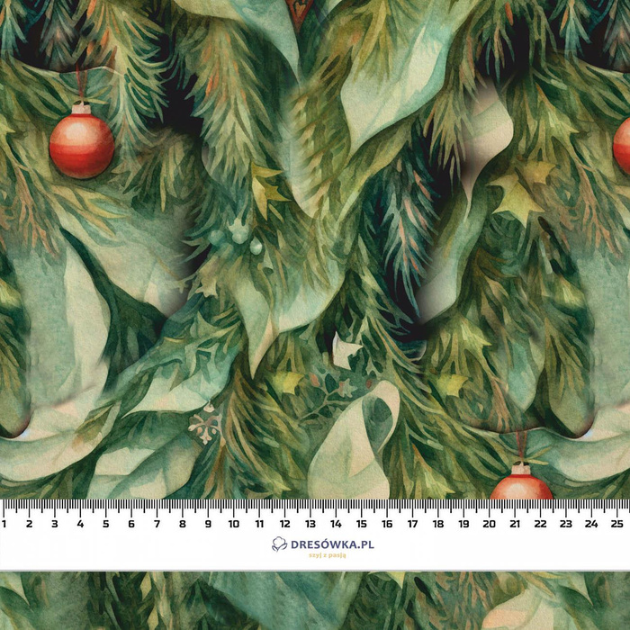 VINTAGE CHRISTMAS M. 3 - Baumwoll Webware